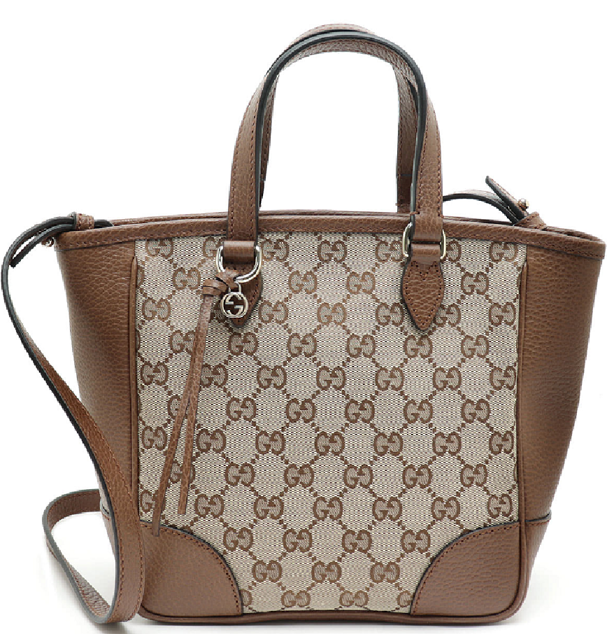  Túi Nữ Gucci GG Canvas Tote And Shoulder Bag 'Tan' 