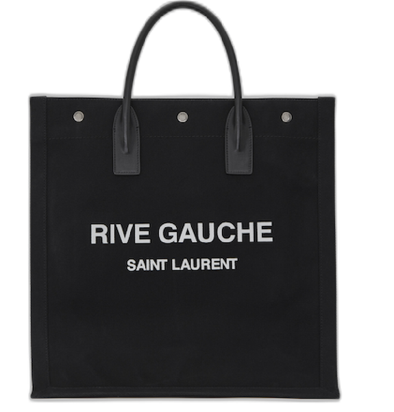  Túi Nữ Saint Laurent Rive Tote 'Noir Et Blanc' 