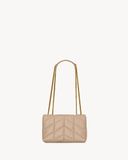  Túi Nữ Saint Laurent Toy Puffer 'Dark Beige' 