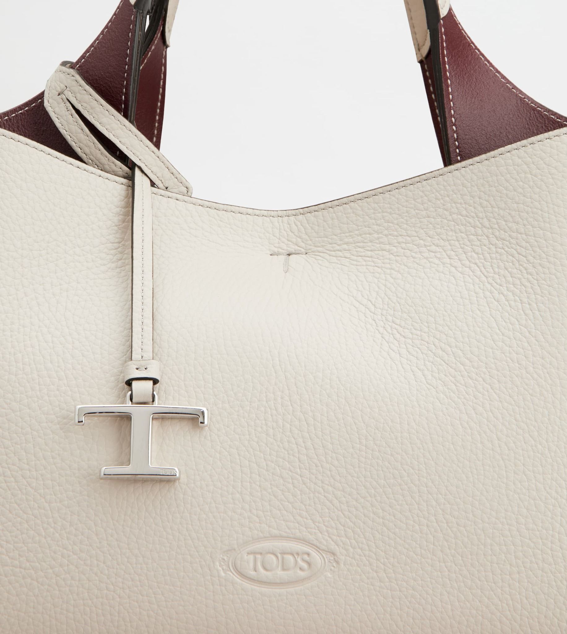  Túi Nữ Tod's Bag Leather Mini 'Off White' 