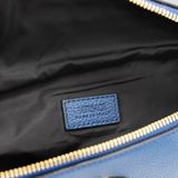  Túi Versace Grainy Calf Leather 'Blue' 