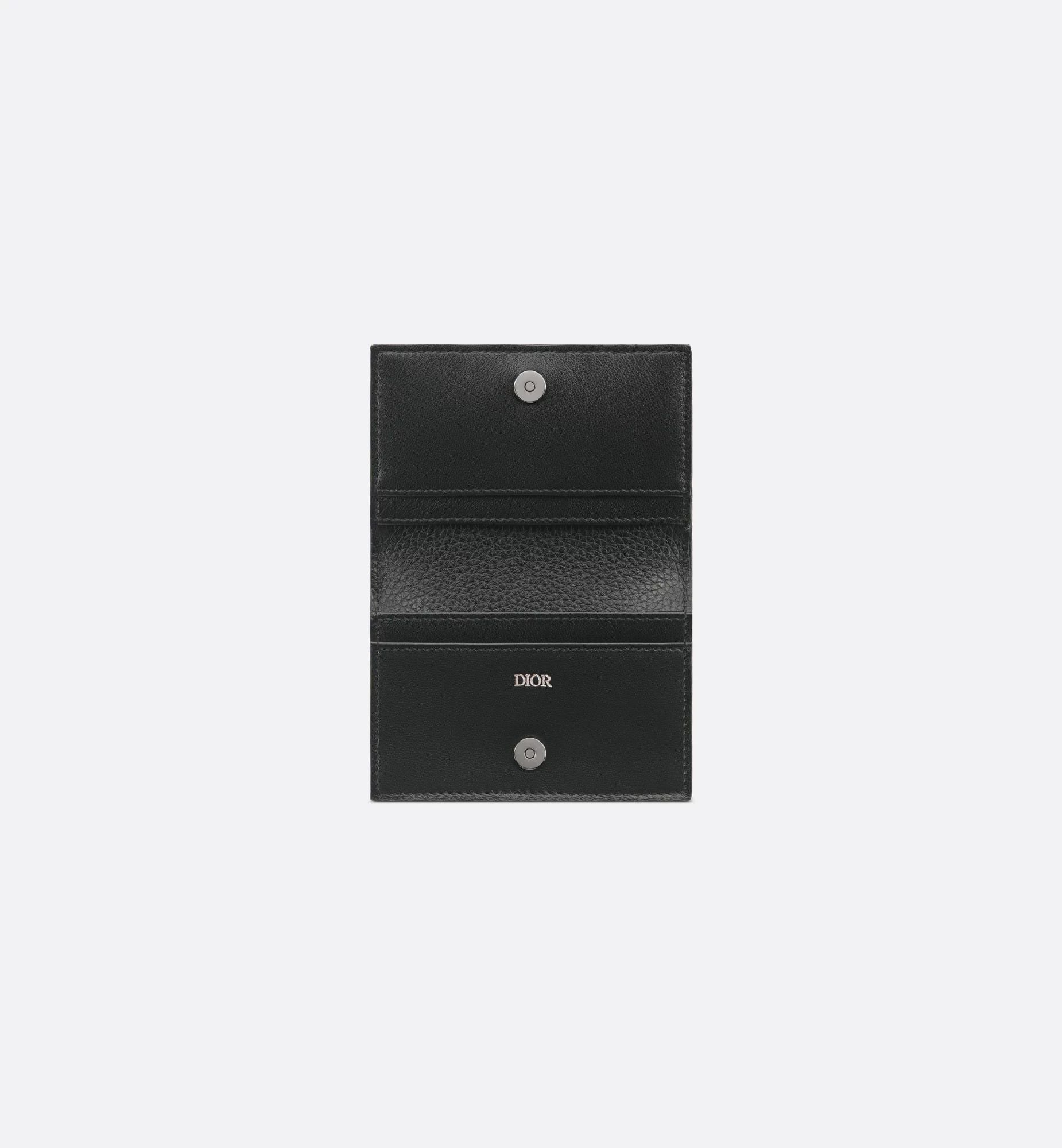  Ví Dior Saddle Business Card Holder 'Black' 