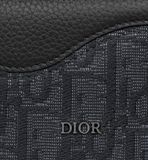  Ví Dior Saddle Business Card Holder 'Black' 