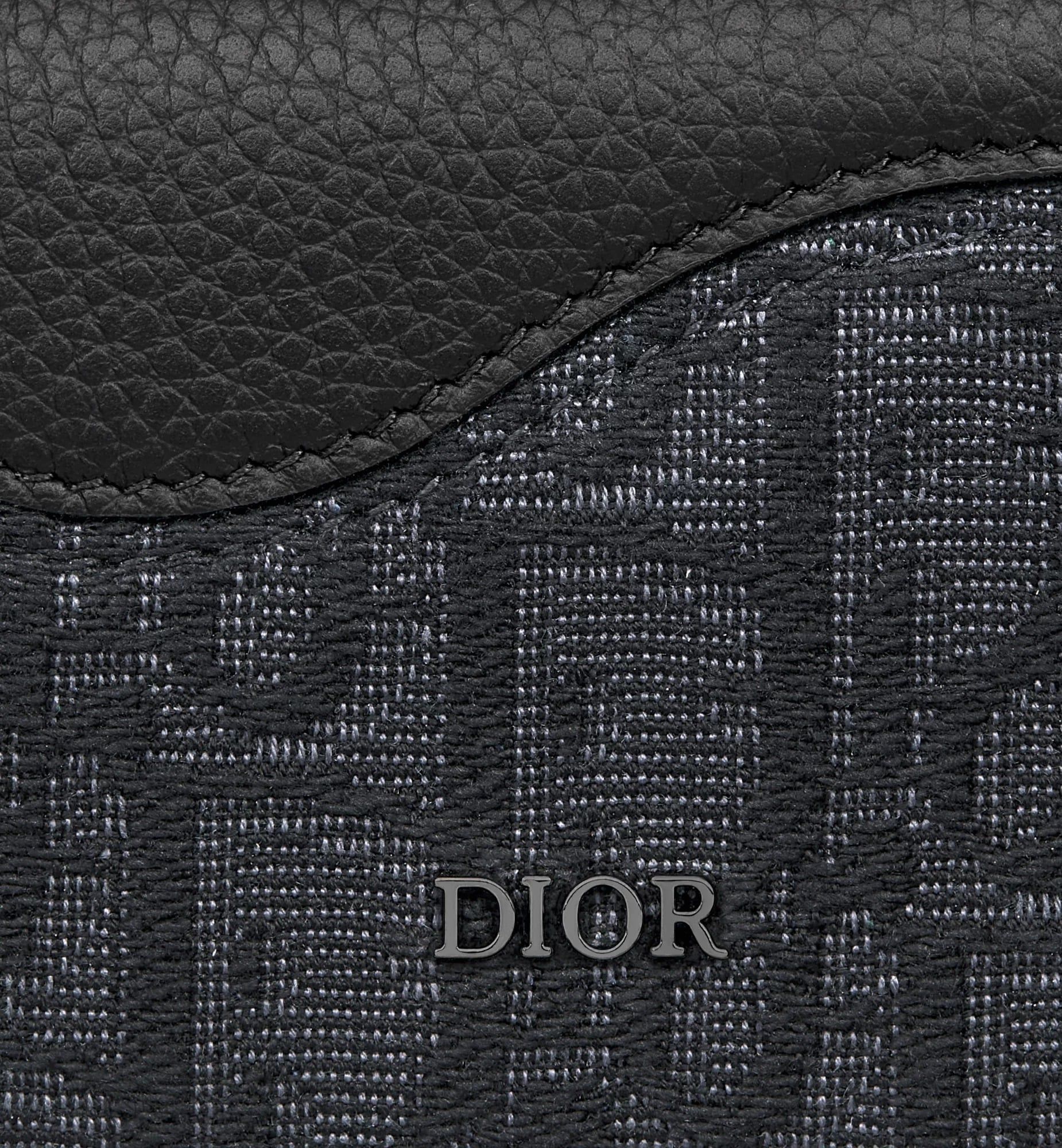  Ví Dior Saddle Business Card Holder 'Black' 
