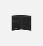  Ví Dior Vertical Bifold Card Holder 'Black' 