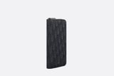  Ví Dior Vertical Long Zipped Wallet 'Black' 