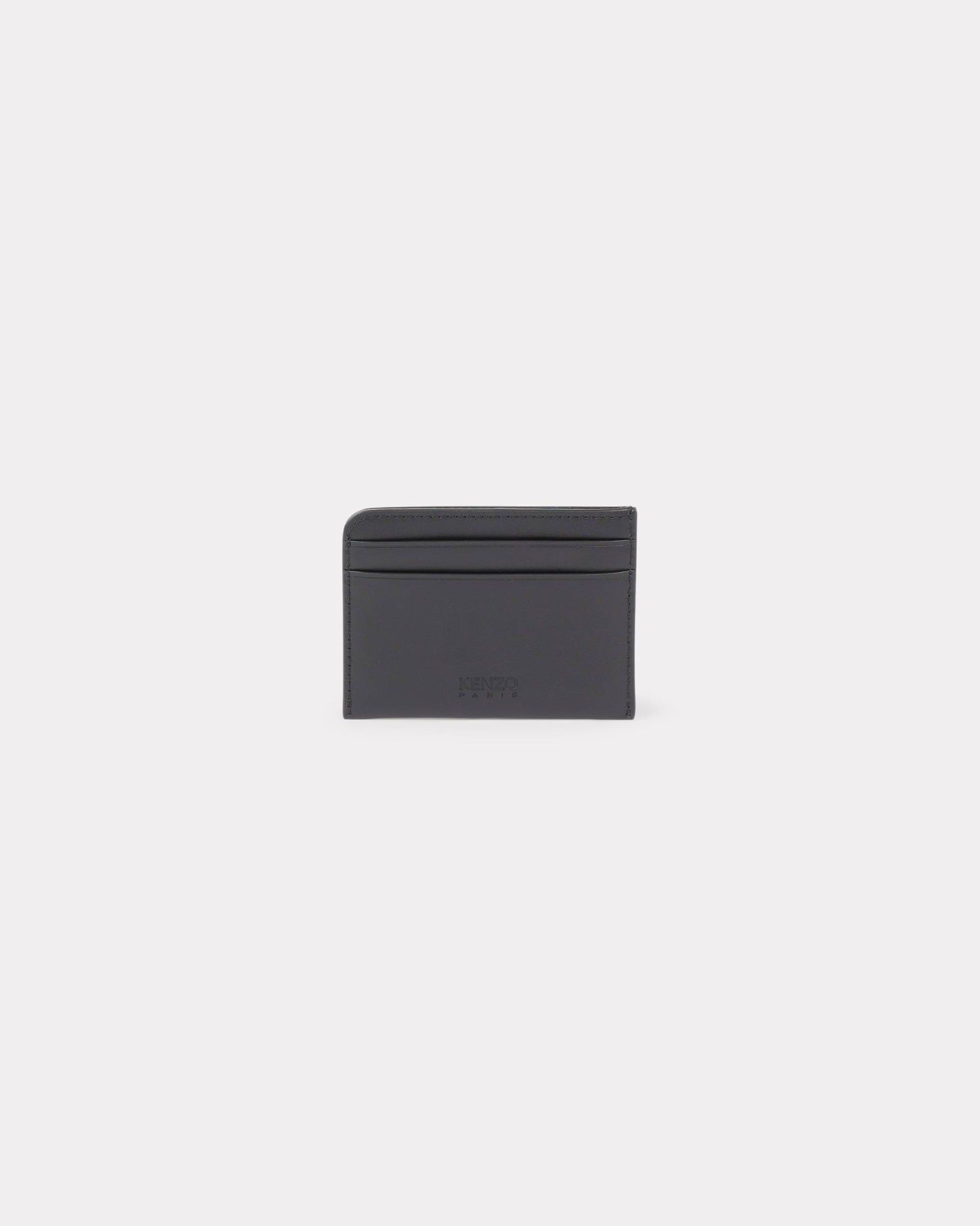  Ví Kenzo Varsity Leather Card Holder 'Black' 