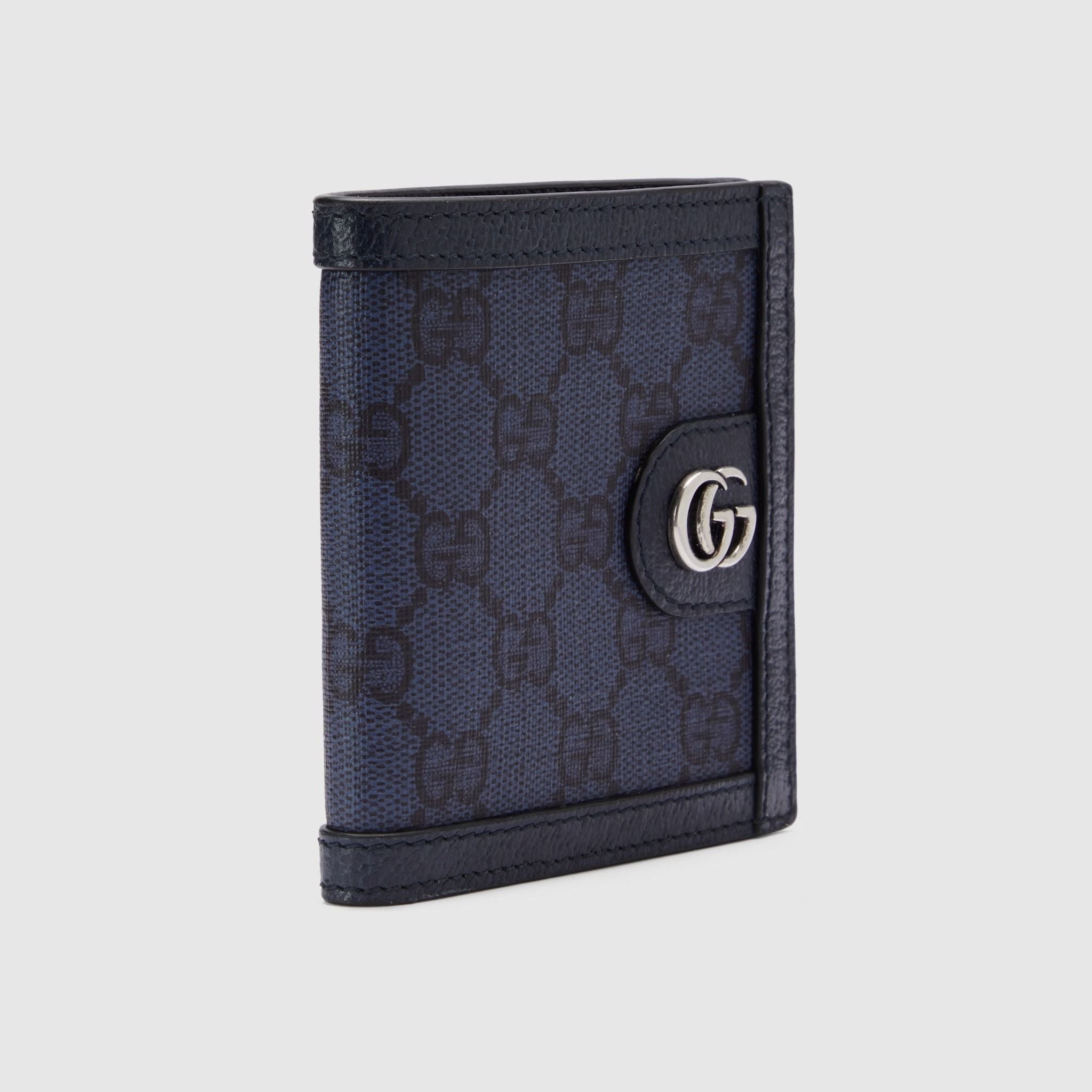  Ví Nam Gucci Ophidia Bi-fold Wallet 'Blue' 