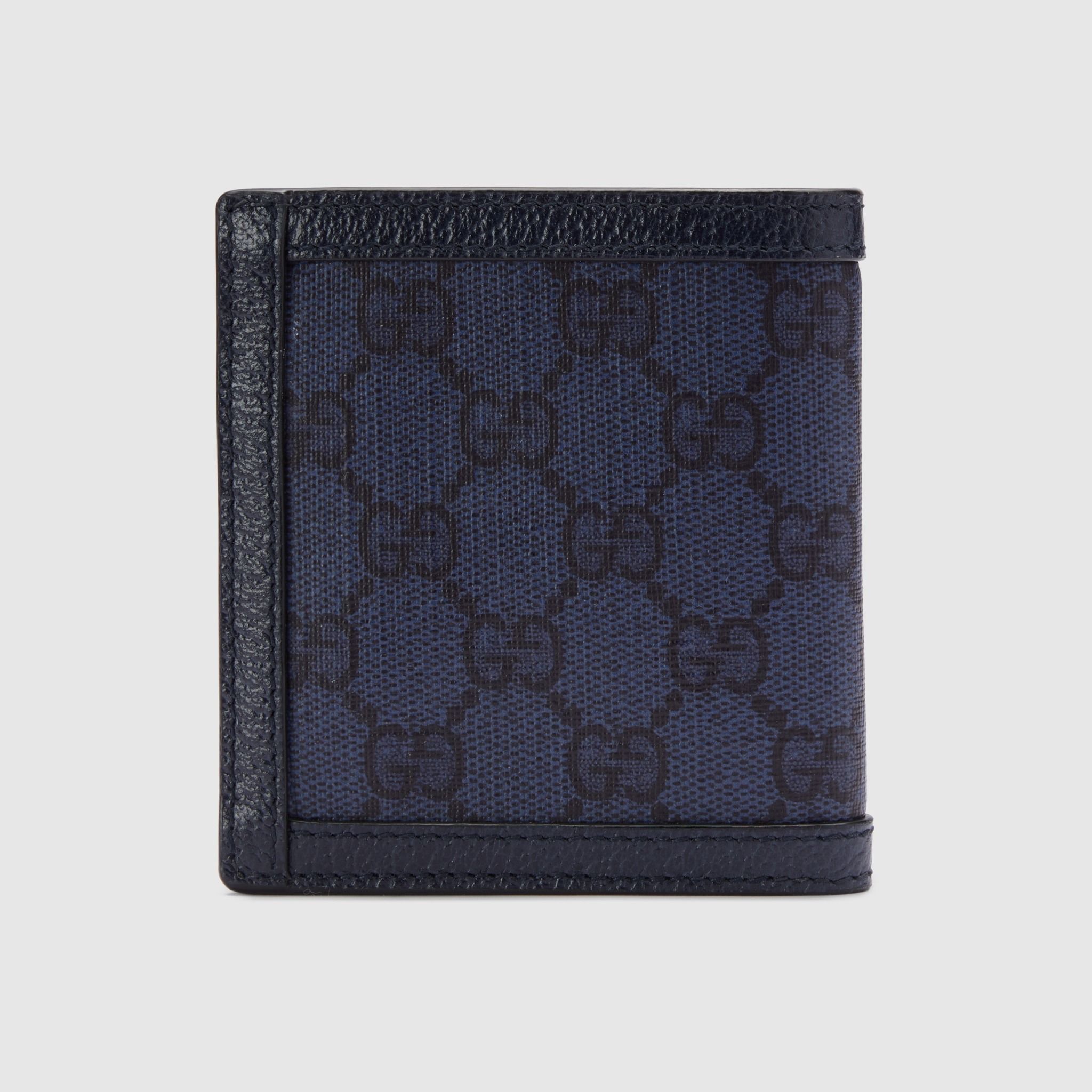  Ví Nam Gucci Ophidia Bi-fold Wallet 'Blue' 