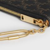  Ví Nữ Celine Coin Purse Cuir Triomphe 'Black' 