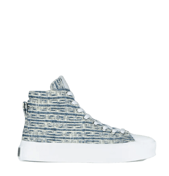  Giày Givenchy Nữ City High-top Sneakers 4G Jacquard 