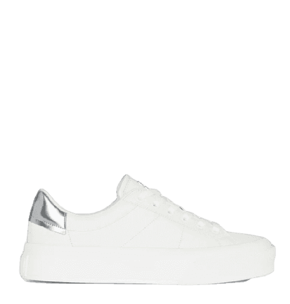  Giày Givenchy Nữ City Sneakers Silver White 