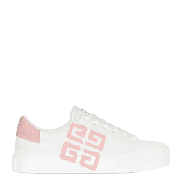  Giày Givenchy Nữ 4G Print Sneakers Pink 