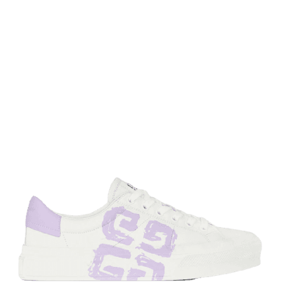  Giày Givenchy Nữ 4G Print Sneakers Purple 