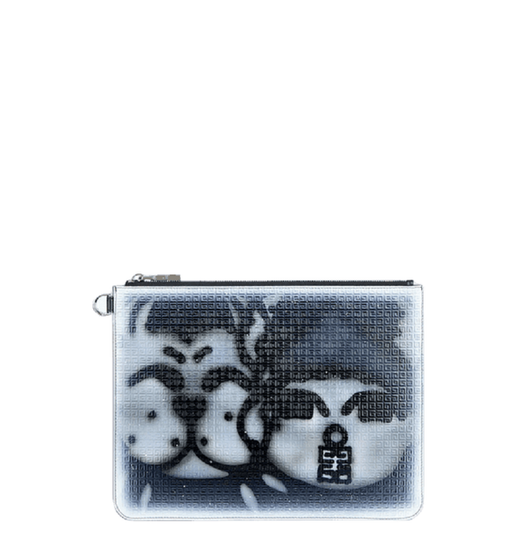  Túi Givenchy Nam 4G Large Pouch Tag Effect Prints 