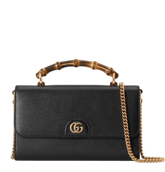  Túi Gucci Nữ Diana Small Shoulder Bag Black 