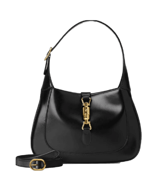  Túi Nữ Gucci Jackie 1961 Small Shoulder Bag 'Black Leather' 