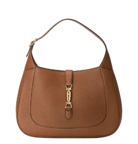  Túi Nữ Gucci Jackie 1961 Medium Natural Grain Bag 'Cuir Brown Leather' 