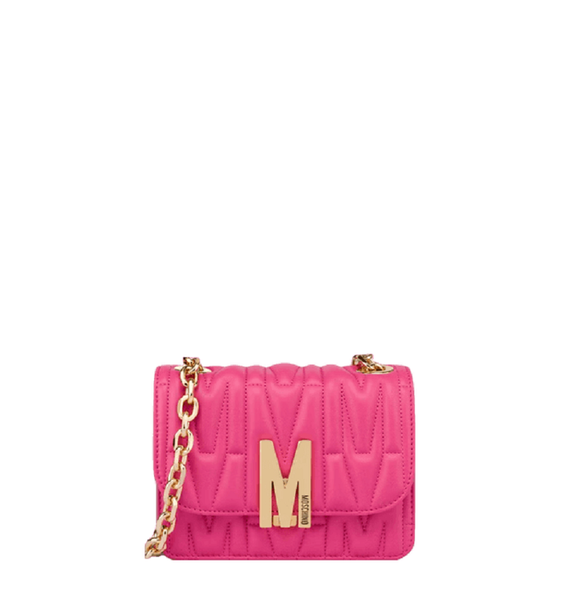  Túi Moschino Nữ Quilted M 'Pink' 