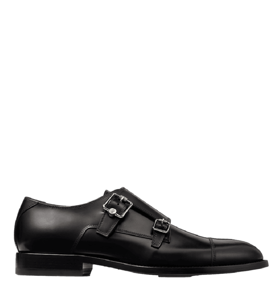  Giày Jimmy Choo Nam Finnion Monkstrap 'Black' 