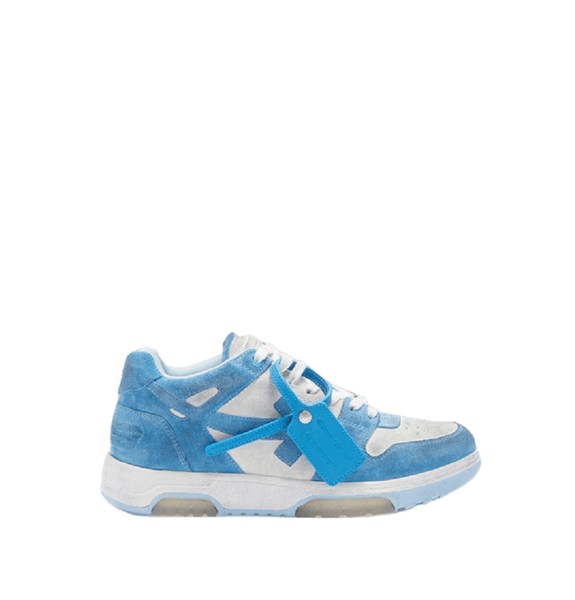  Giày Off-White Nam Out Of Office Suede 'Blue' 