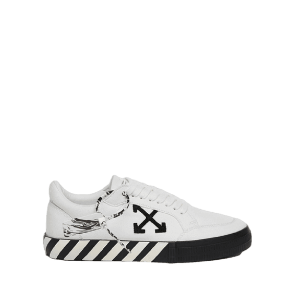 Giày Off-White Nam Low Vulcanized 'White Black' 