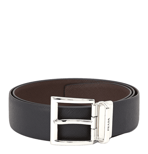  Thắt Lưng Nam Prada Saffiano 'Black' 