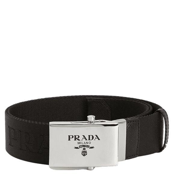  Thắt Lưng Nam Prada Logo 'Black' 