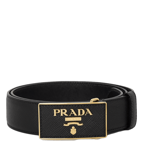  Thắt Lưng Nữ Prada Saffiano 'Black' 