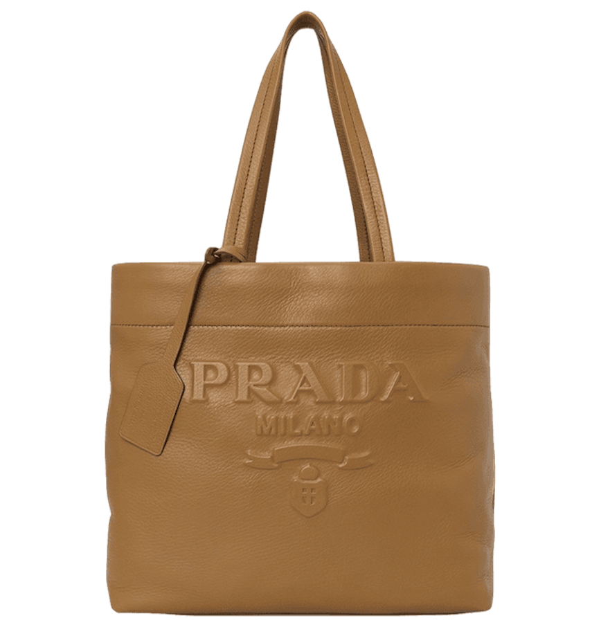  Túi Nữ Prada Logo 'Brown' 
