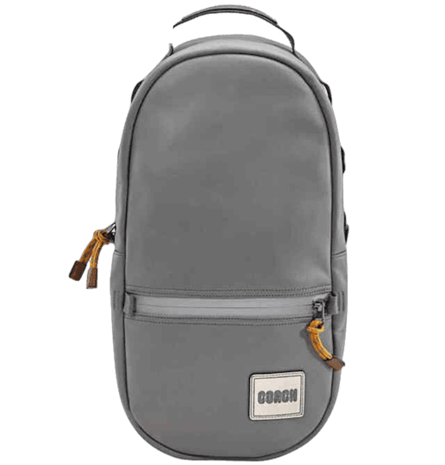  Balo Coach Patch Pacer Backpack 'Black Grey' 