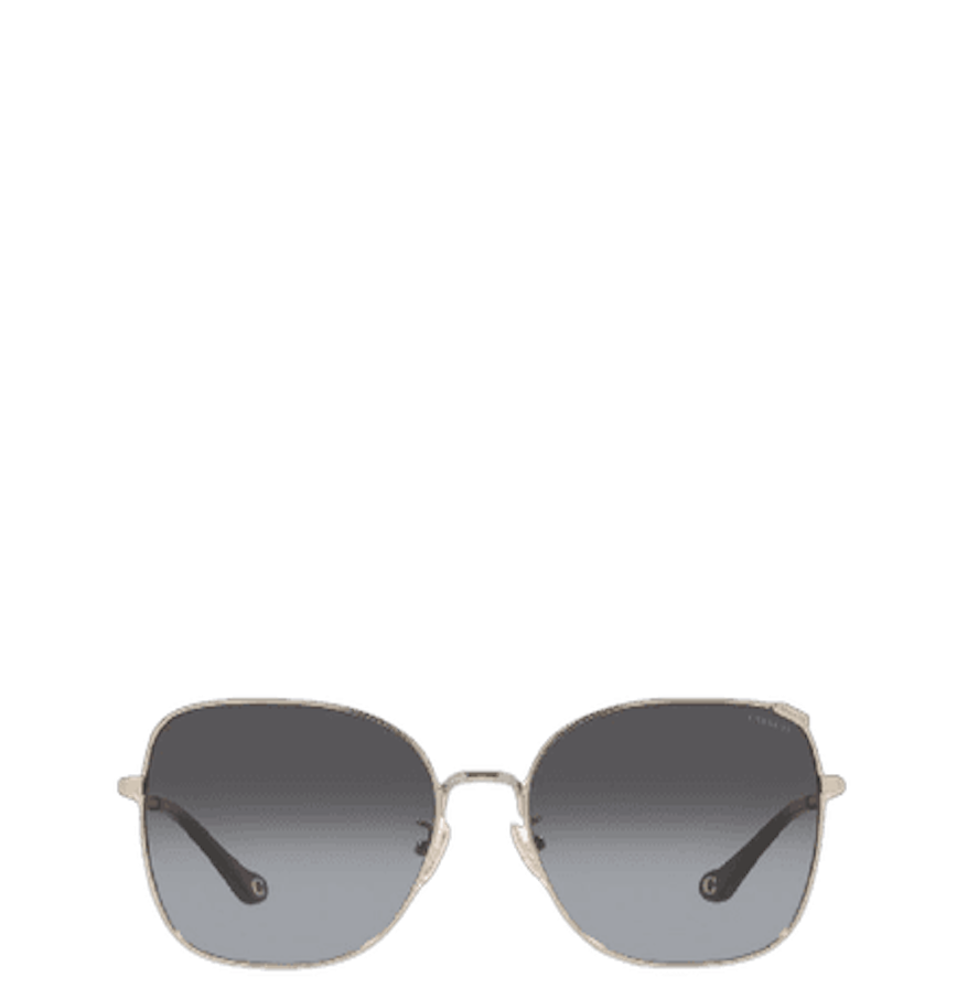  Kính Coach Square Ladies Sunglasses 'Grey Gradient' 