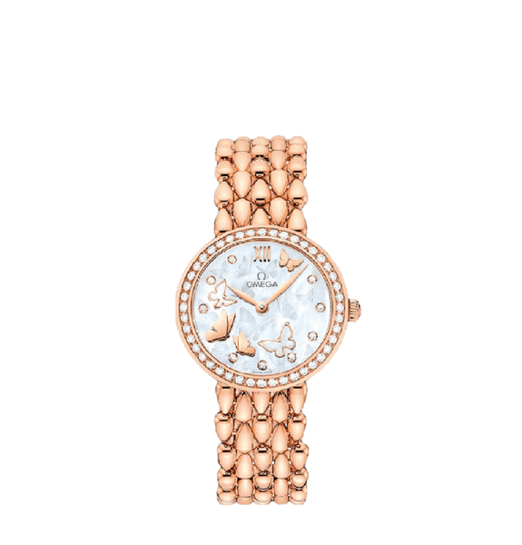  Đồng Hồ Omega De Ville Prestige Diamond Watch 'Gold' 