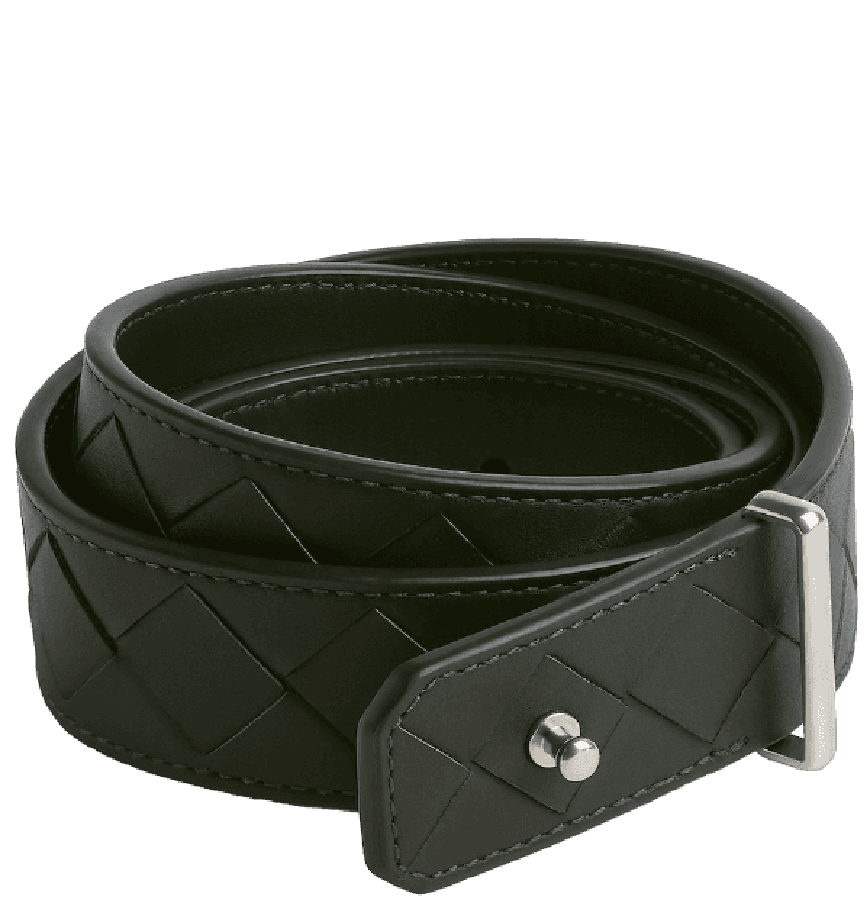  Thắt Lưng Nam Bottega Veneta Intrecciato Pin Belt 'Green' 