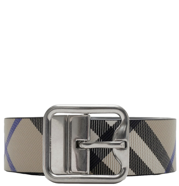  Thắt Lưng Nam Burberry Reversible Check B Buckle Belt 'Lichen' 