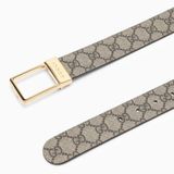  Thắt Lưng Nam Gucci Belt Rectangular Buckle 'Beige' 