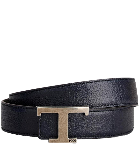  Thắt Lưng Nam Tod's T Timeless Reversible Belt Leather 'Blue' 