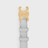  Thắt Lưng Nữ Celine Medium Triomphe Belt 'Cloudy Grey' 