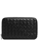  Túi Bottega Veneta Intrecciato Medium Organizer 'Black' 
