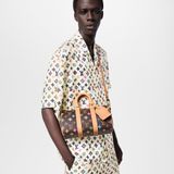 Túi Louis Vuitton Keepall Bandoulière 25 Bag 'Chocolate Brown' 