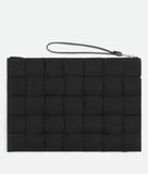  Túi Nam Bottega Veneta Cassette Large Flat Pouch 'Black' 