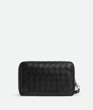  Túi Nam Bottega Veneta Intrecciato Small Pouch 'Black' 