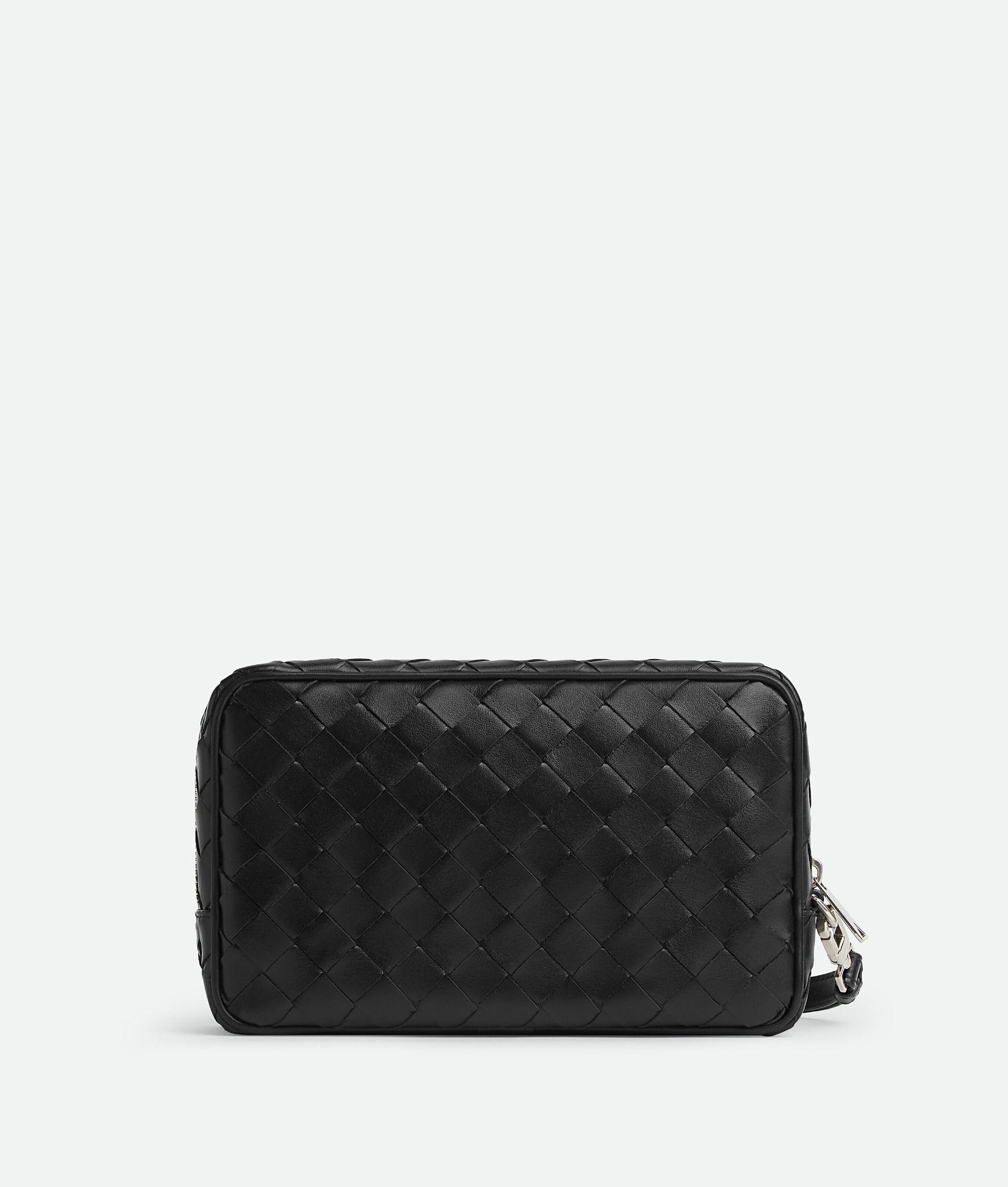  Túi Nam Bottega Veneta Intrecciato Small Pouch 'Black' 