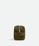  Túi Nam Bottega Veneta Intrecciato Travel Pouch 'Mud' 