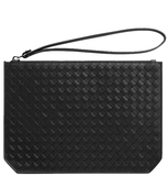  Túi Nam Bottega Veneta Intrecciato Piccolo Standing Pouch 'Black' 