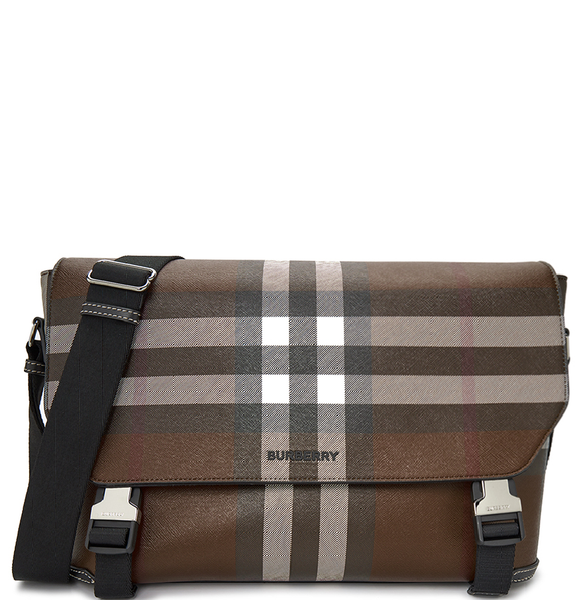  Túi Nam Burberry Executive Check Large 'Dark Birch Brown' 