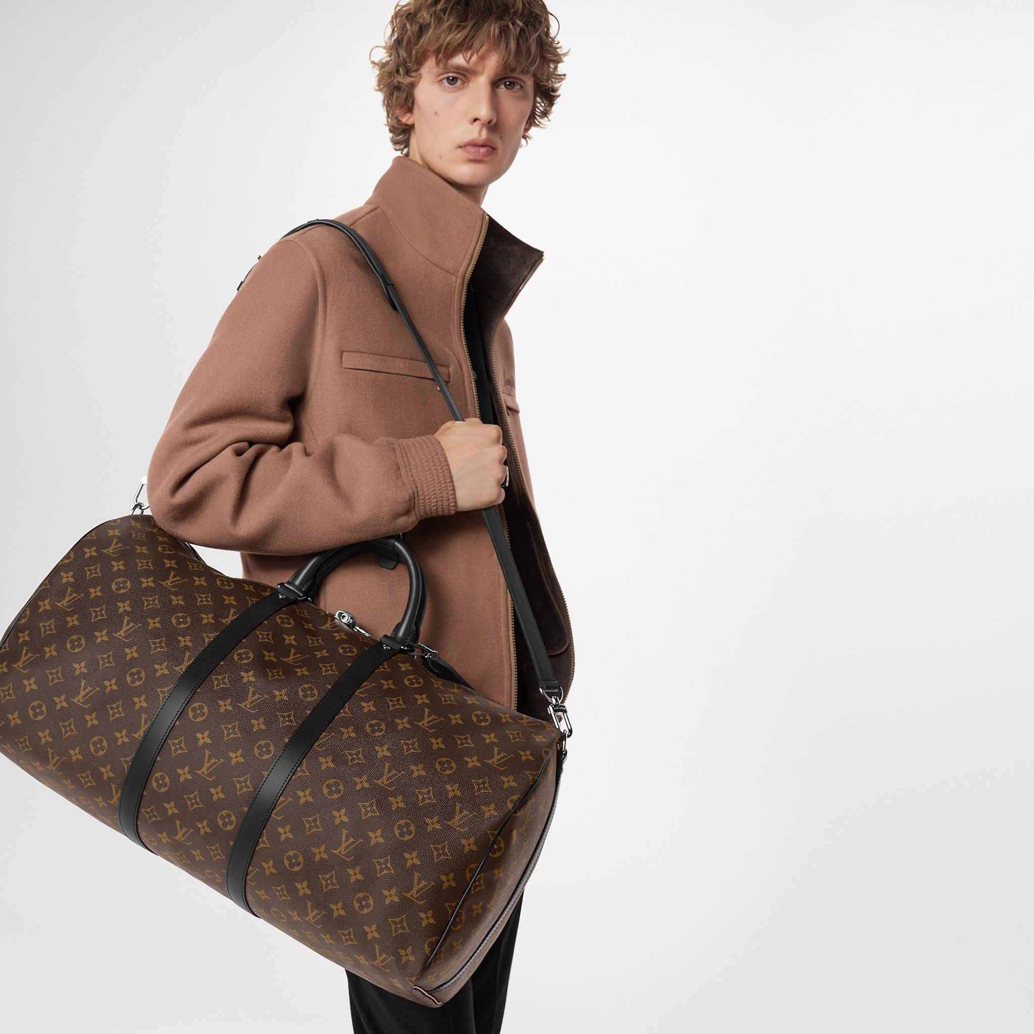 Tui Nam Louis Vuitton Keepall Bandouliere 55 Monogram Canvas M56714 LUXITY