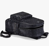  Balo Nam MCM Stark Side Studs Backpack Visetos 'Black' 