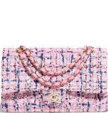  Túi Nữ Chanel Cotton Tweed Gold Tone Metal 'Multicolor' 