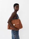  Túi Nữ Chloe Large Penelope Soft Shoulder Bag 'Caramel' 